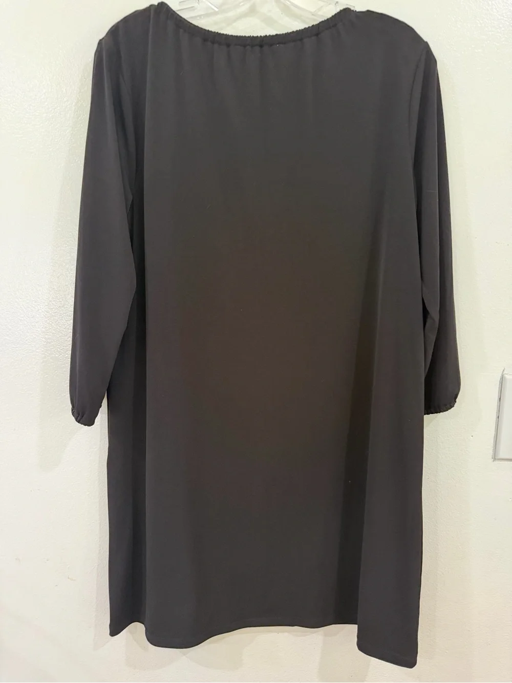 Michael Kors Black Tassel Tie Swim Cover-Up Tunic